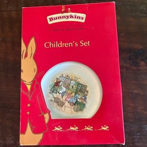 Bunnykins children’s dish set